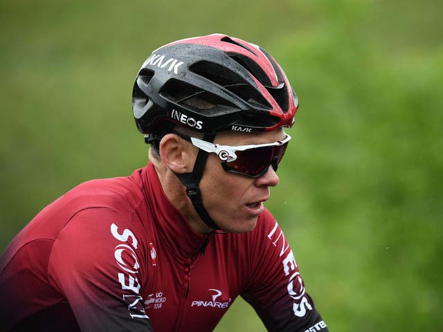 Chris Froome is ahead of schedule in his rehabilitation