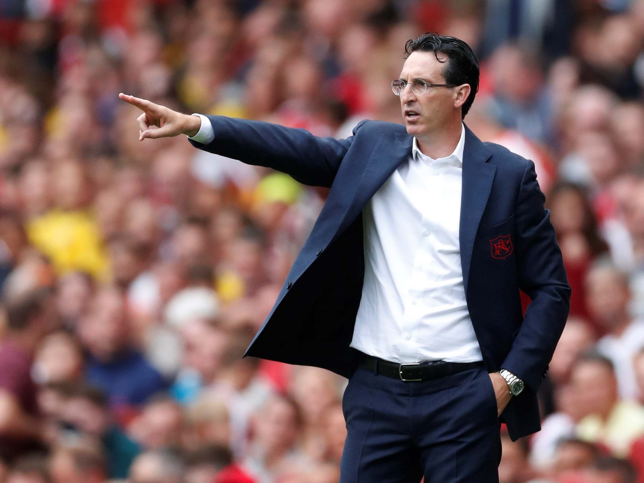 Unai Emery insists Ozil and Kolasinac were not ready to face Lyon