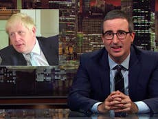 John Oliver says Boris Johnson is ‘full of s***’ in damning monologue
