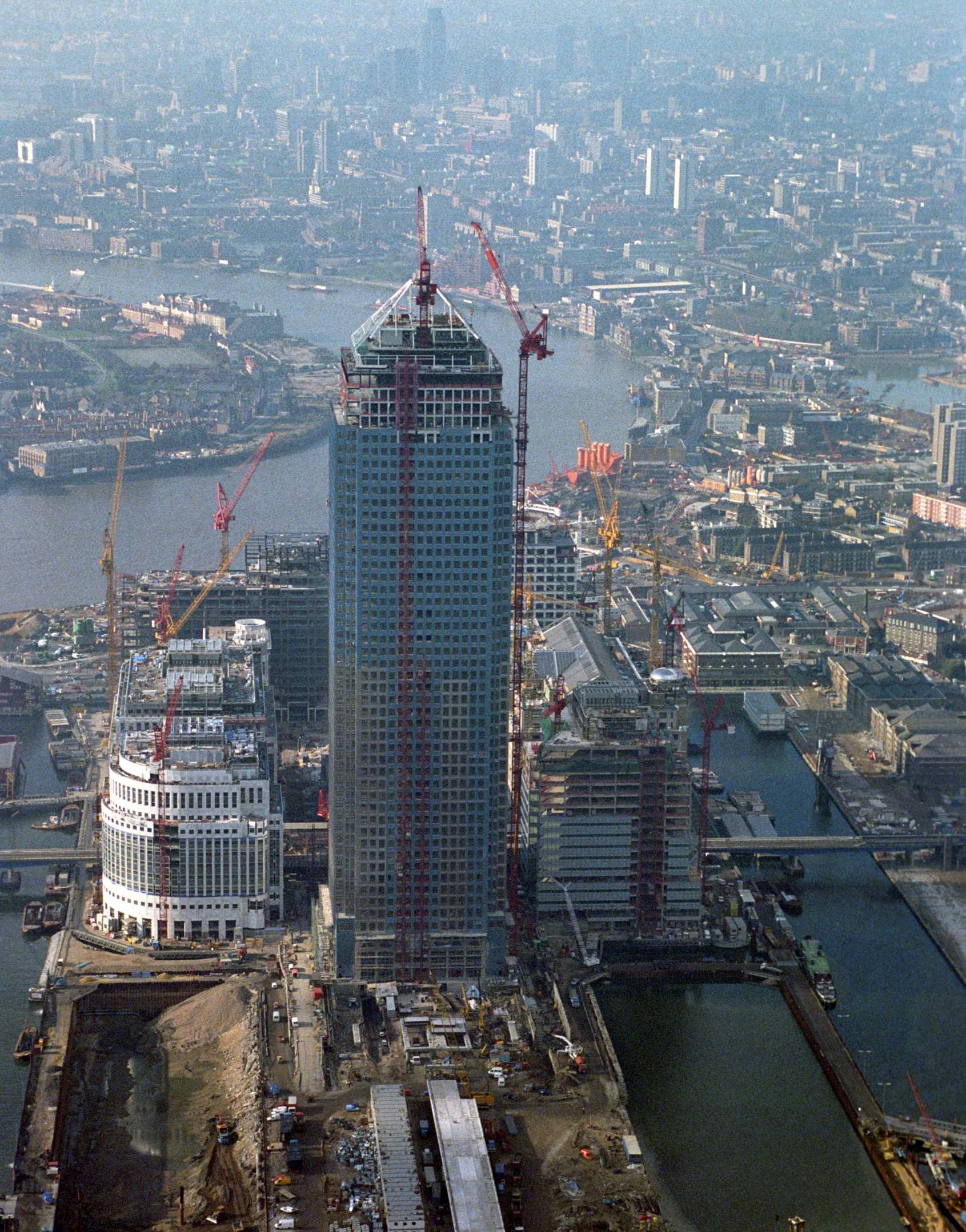 One Canada Square tower, London