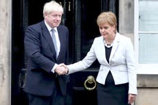 Sturgeon is determined to expose Johnson and he can’t just sack her