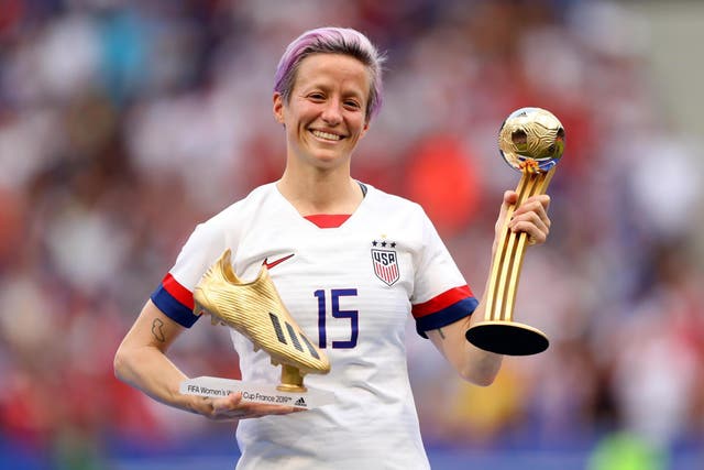 Megan Rapinoe says she would only go to White House if she was being 'inaugurated'