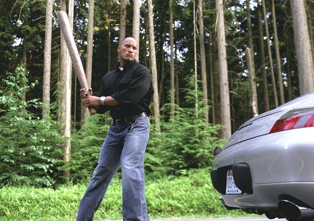 A former US soldier who takes matters into his own hands after returning home to find his town overrun by crime is perhaps the role Johnson was born to play. Because of this, it ranks fairly high on the believability scale – seeing The Rock smash cars to pieces with a baseball bat is pretty tame compared to his actions in recent films. 