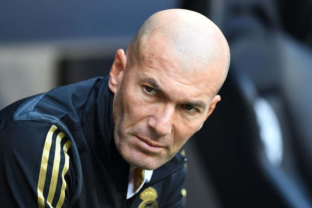 Zidane's position as Real Madrid manager is already in doubt