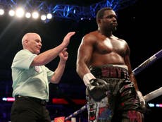 Whyte provisionally suspended by WBC after alleged failed drugs test