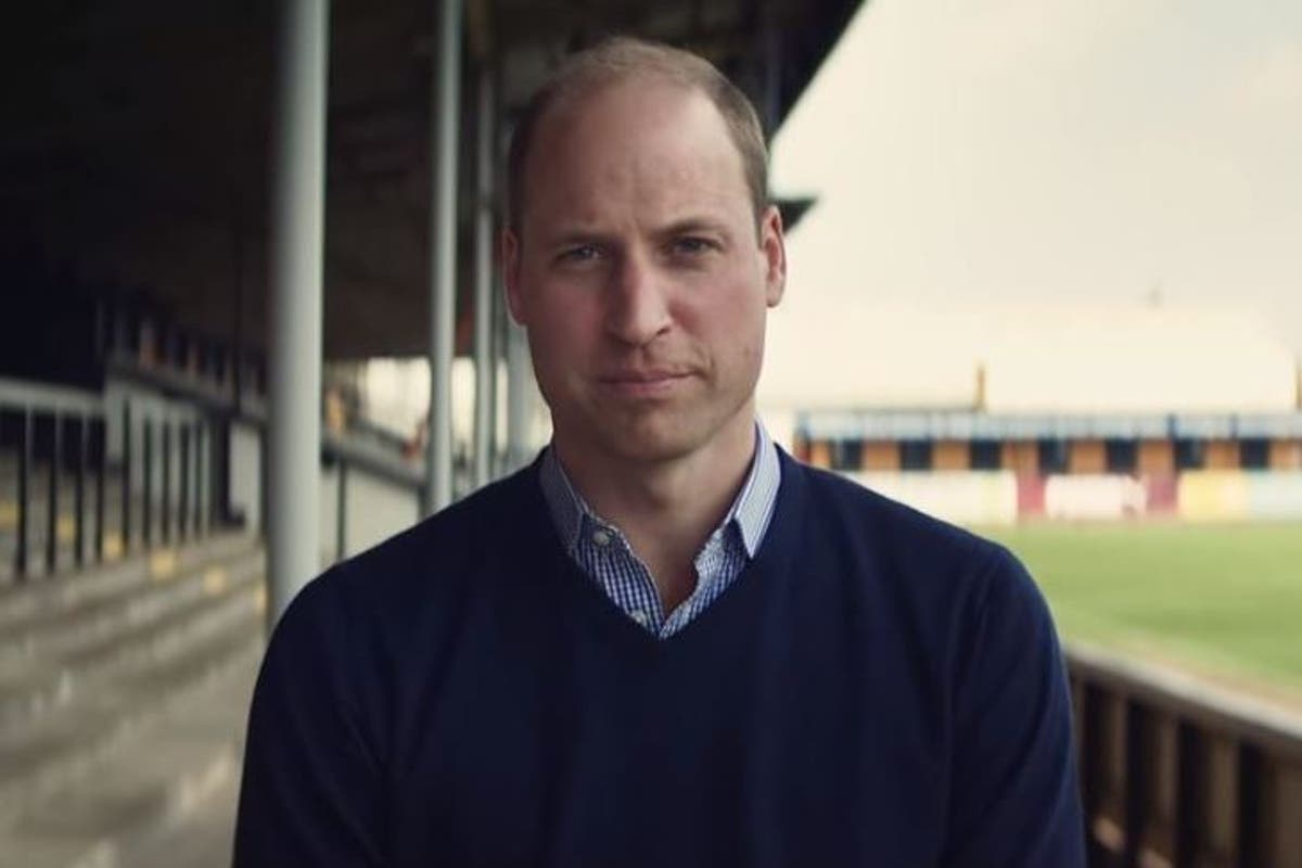 Prince William wants to ‘change the game on mental health’ with new FA campaign