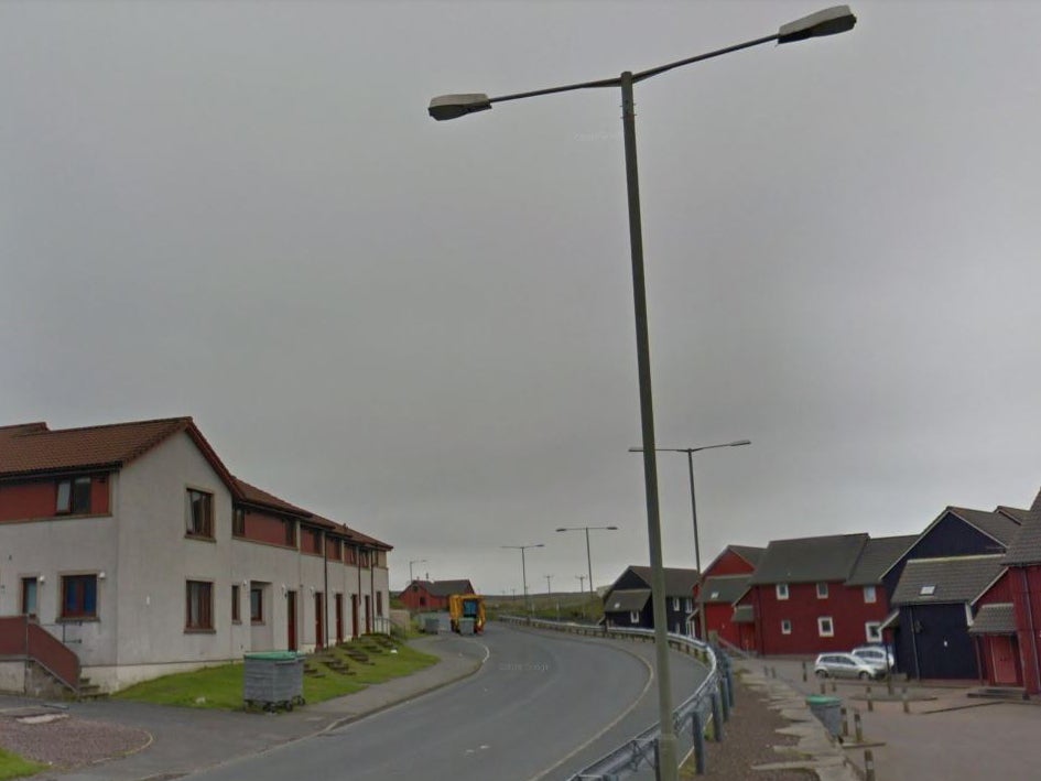 Ladies Drive in Lerwick, Shetland, where Tracy Walker's body was found