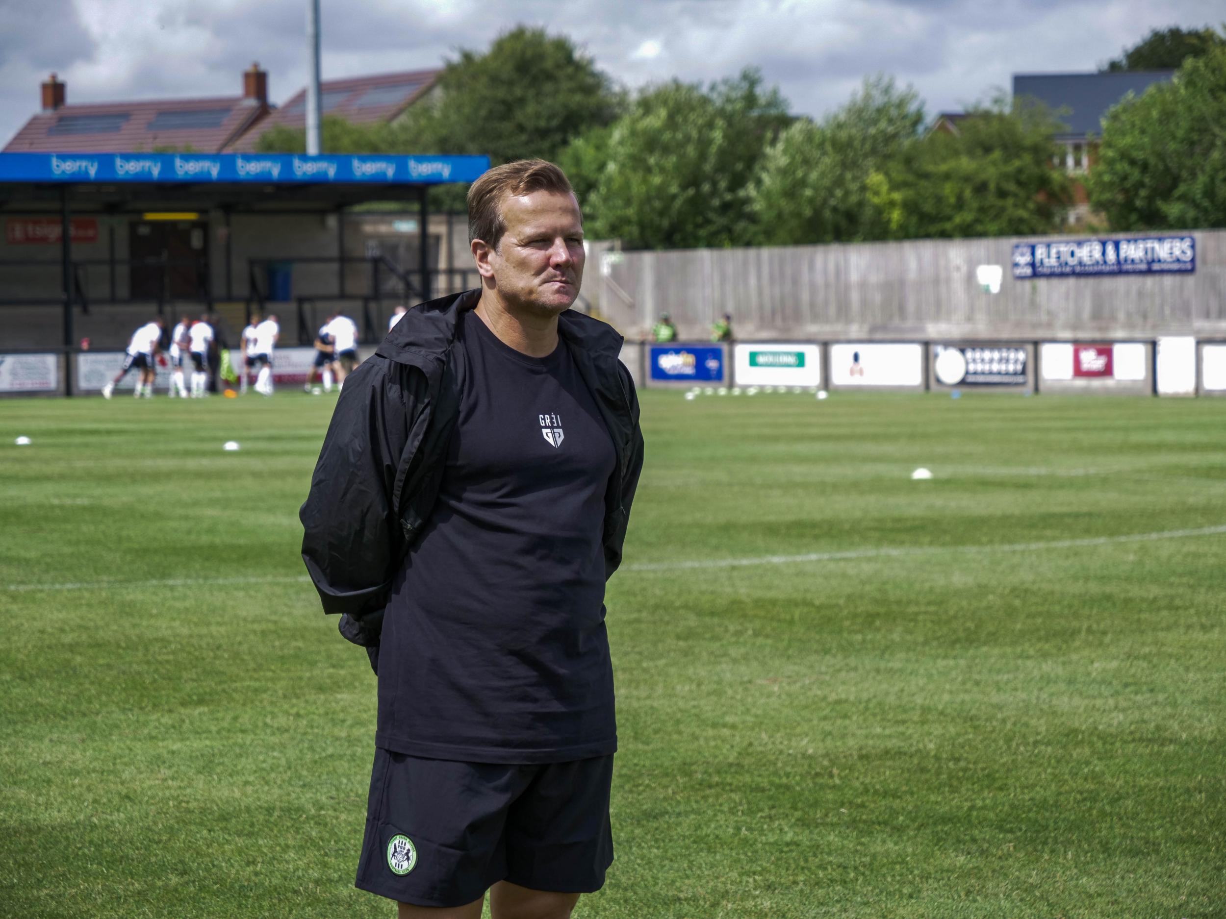 Rovers manager Mark Cooper