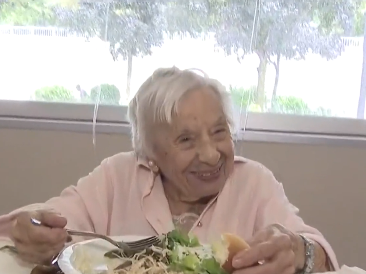 Louise Signore 107 Year Old Woman Says Secret To Long Life Is ‘never