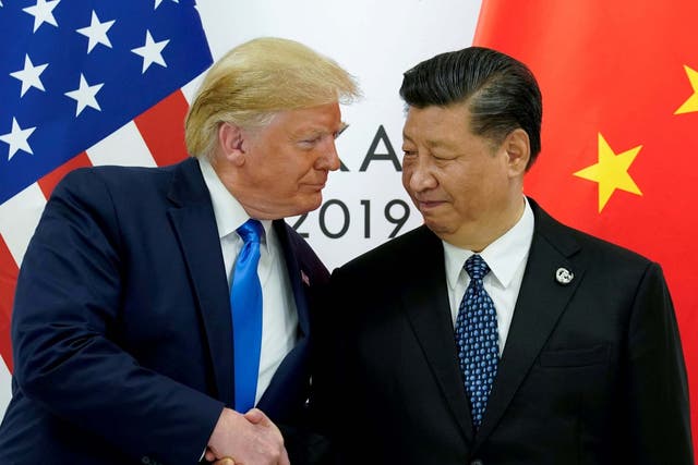 Trump meets with Xi Jinping at the G20 summit in June