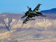 Pilot missing after US fighter jet crashes in Death Valley