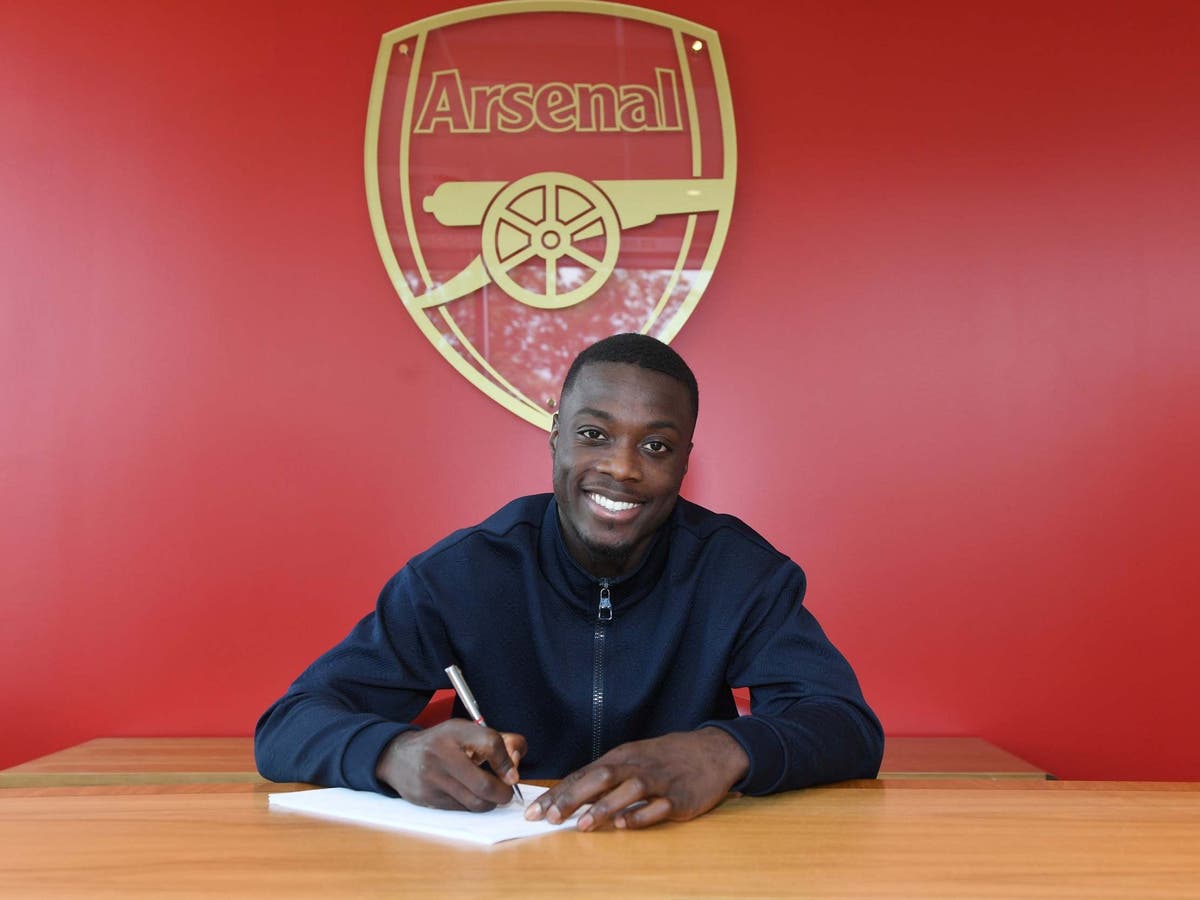 Arsenal transfer news: Nicolas Pepe completes record-breaking £72m move to Gunners on five-year contract