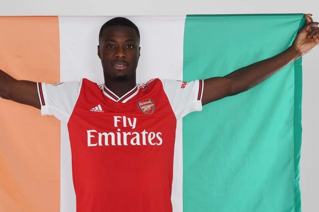 Pepe was inspired by fellow Ivorian Toure to join Arsenal