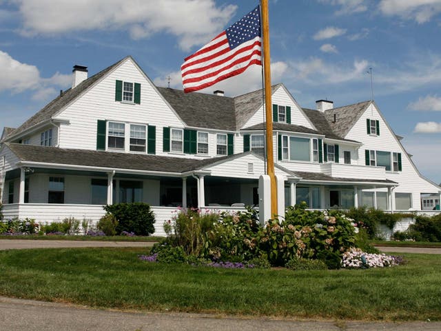 Emergency services were called to the Kennedy family compound where Saoirse Kennedy Hill died of an apparent overdose