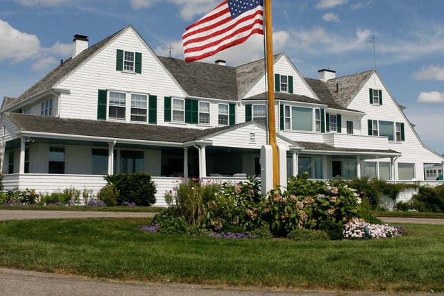 Emergency services were called to the Kennedy family compound where Saoirse Kennedy Hill died of an apparent overdose