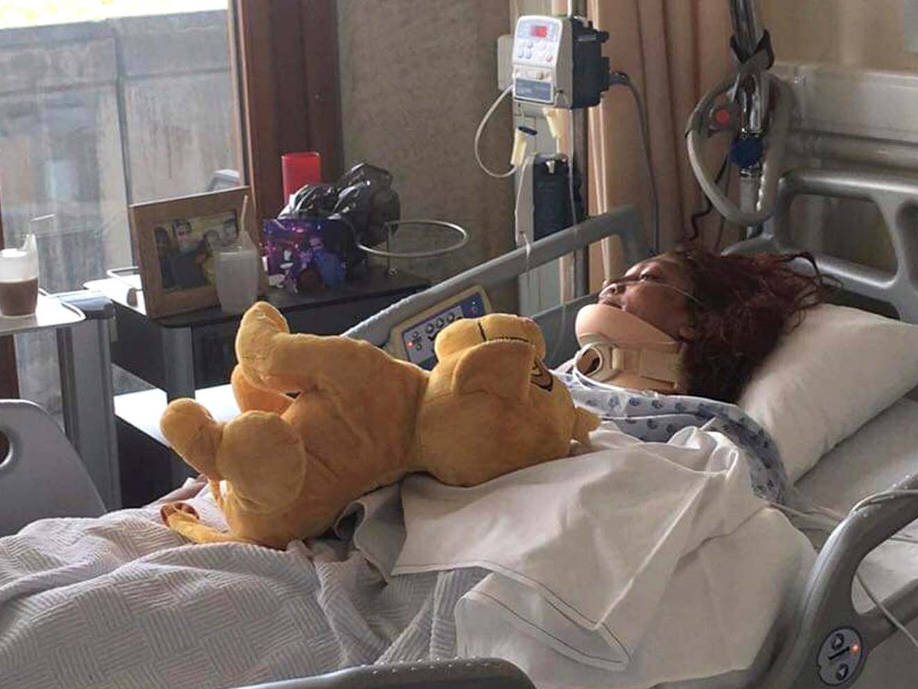 Corine Bastide said it was the thought of her children that kept her alive