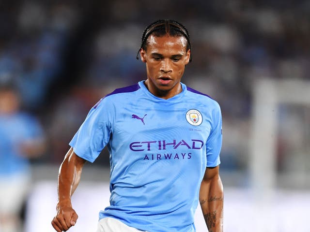 Manchester City winger Leroy Sane