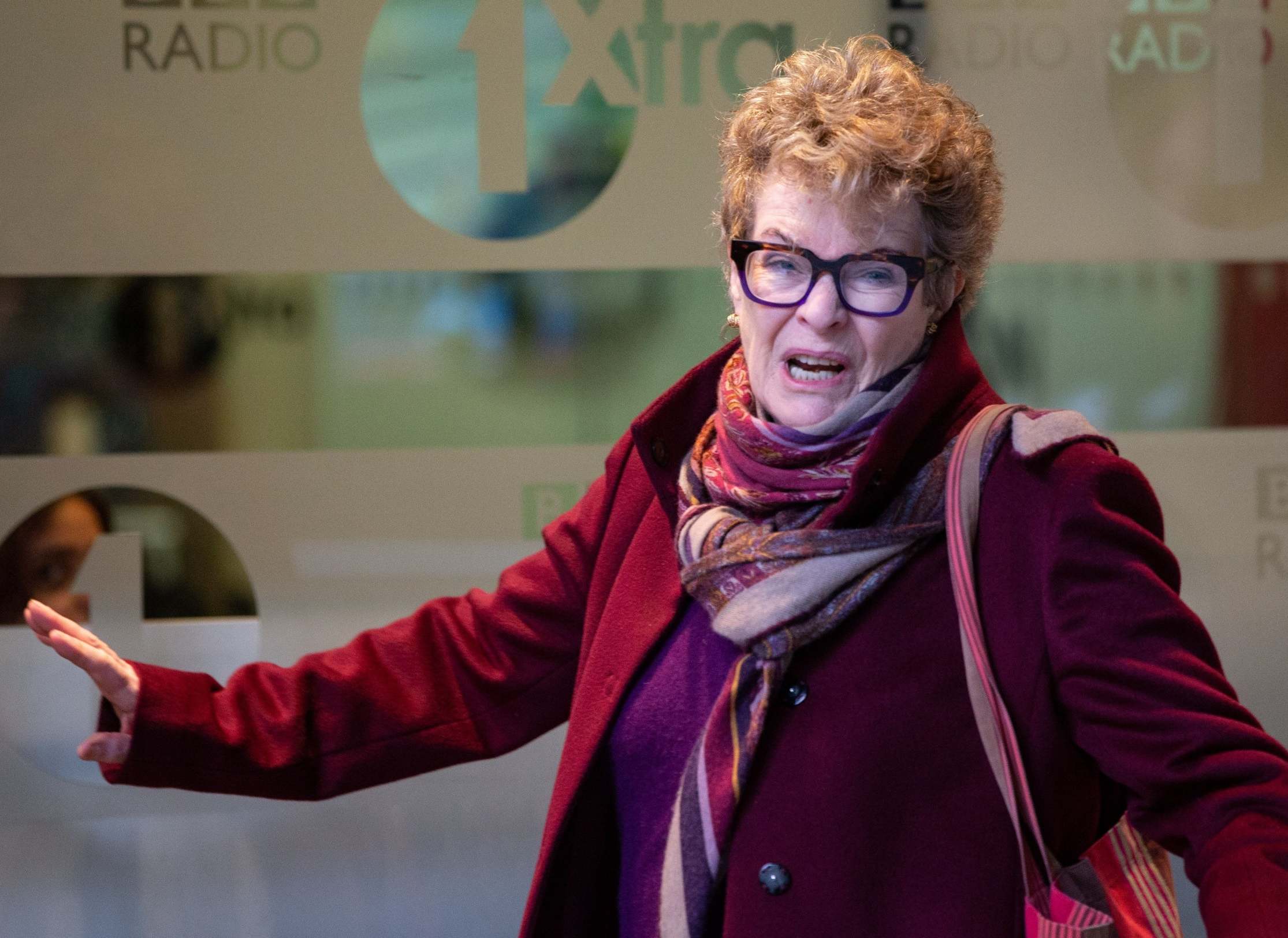 Actress Janet Suzman?on the Andrew Marr show in March?this year?show