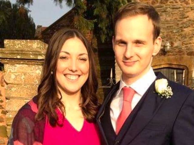 Kirsty Boden, who was killed in the London Bridge attack, with her partner James Hodder