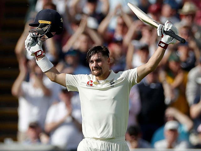 The Surrey batsman makes history in first home Ashes Test