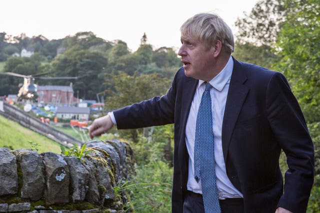 Boris Johnson says the existing government commitment to reach 30m homes by 2033 is 'laughably unambitious'