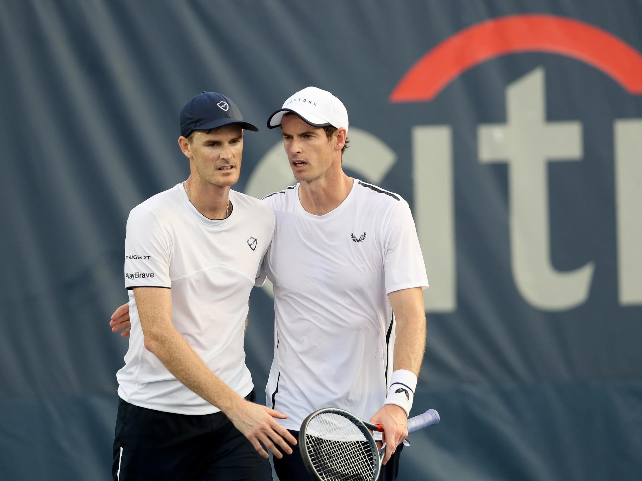 Andy and Jamie Murray knocked out of Citi Open doubles