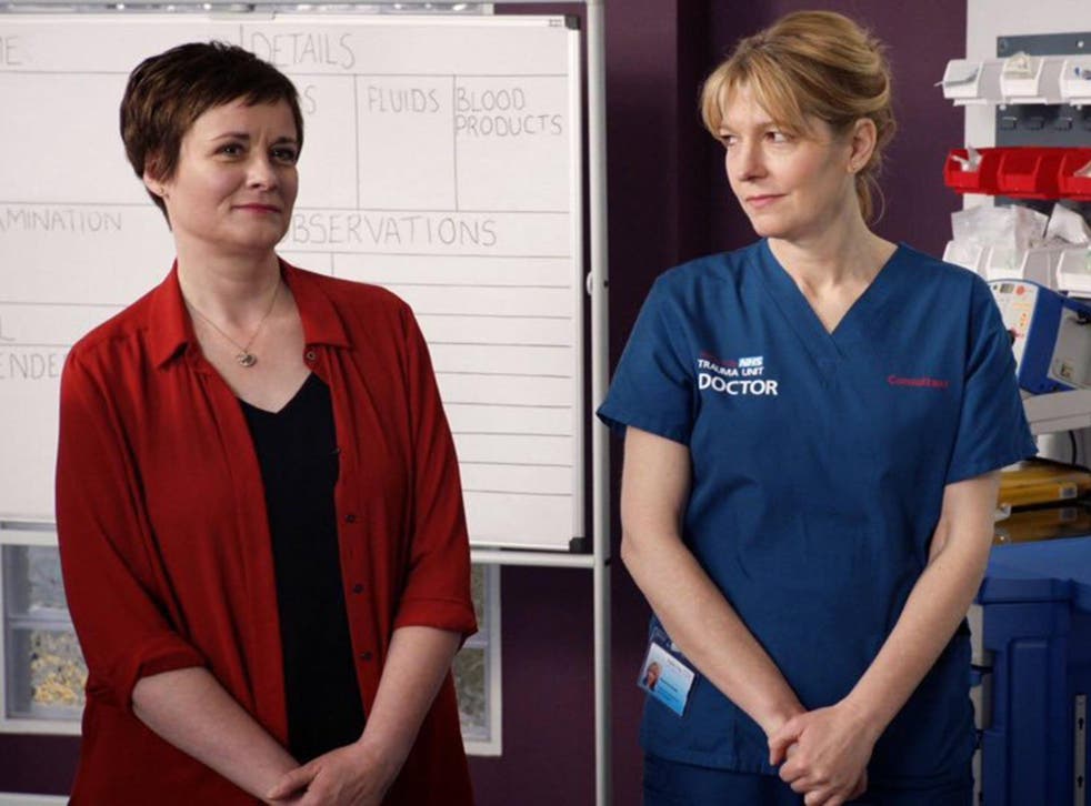 By killing off Bernie Wolfe (right, with Serena Campbell), the show has lapsed into tired storylines