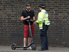 Legalise electric scooters on UK roads, protesters demand