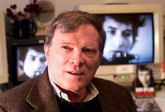 Pennebaker in his New York editing suite in 2000