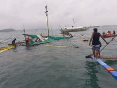 Death toll rises to 31 after ferry boats capsize in Philippines