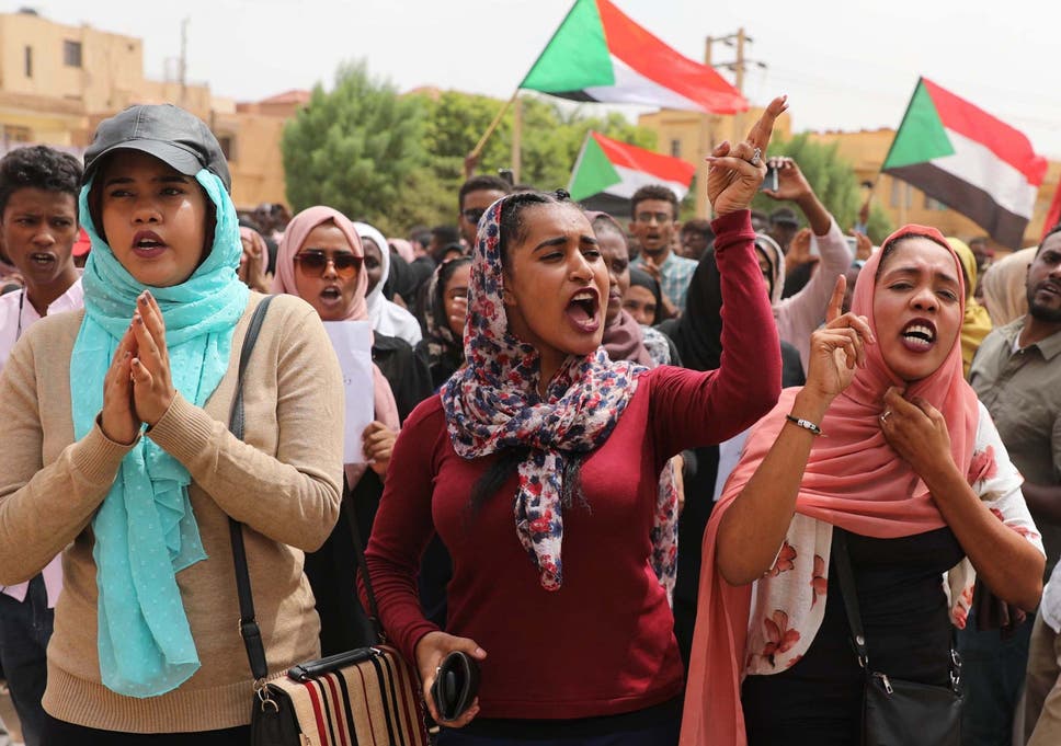 Women made up a majority of demonstrators at the protests that swept Sudan’s capital in December 2018