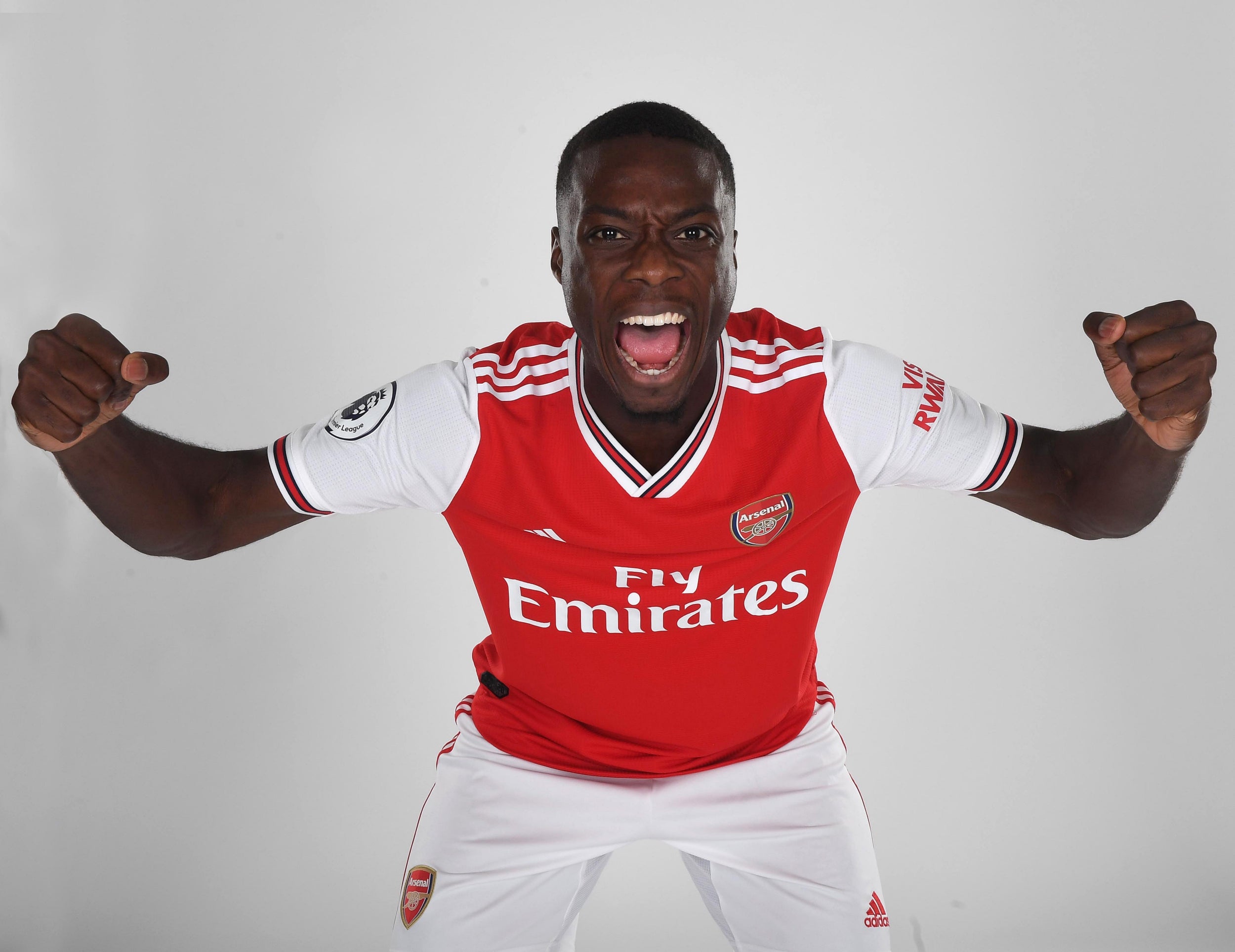 Arsenal have broken their transfer record to sign Nicolas Pepe (Getty)