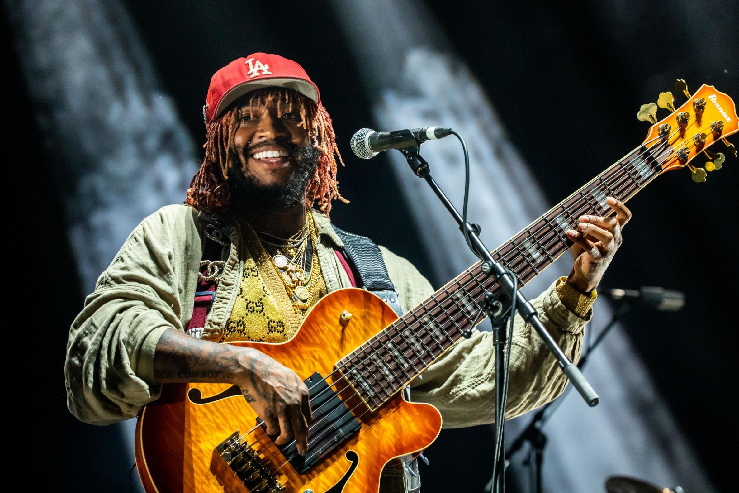 Thundercat performs at the Royal Festival Hall for Meltdown Festival