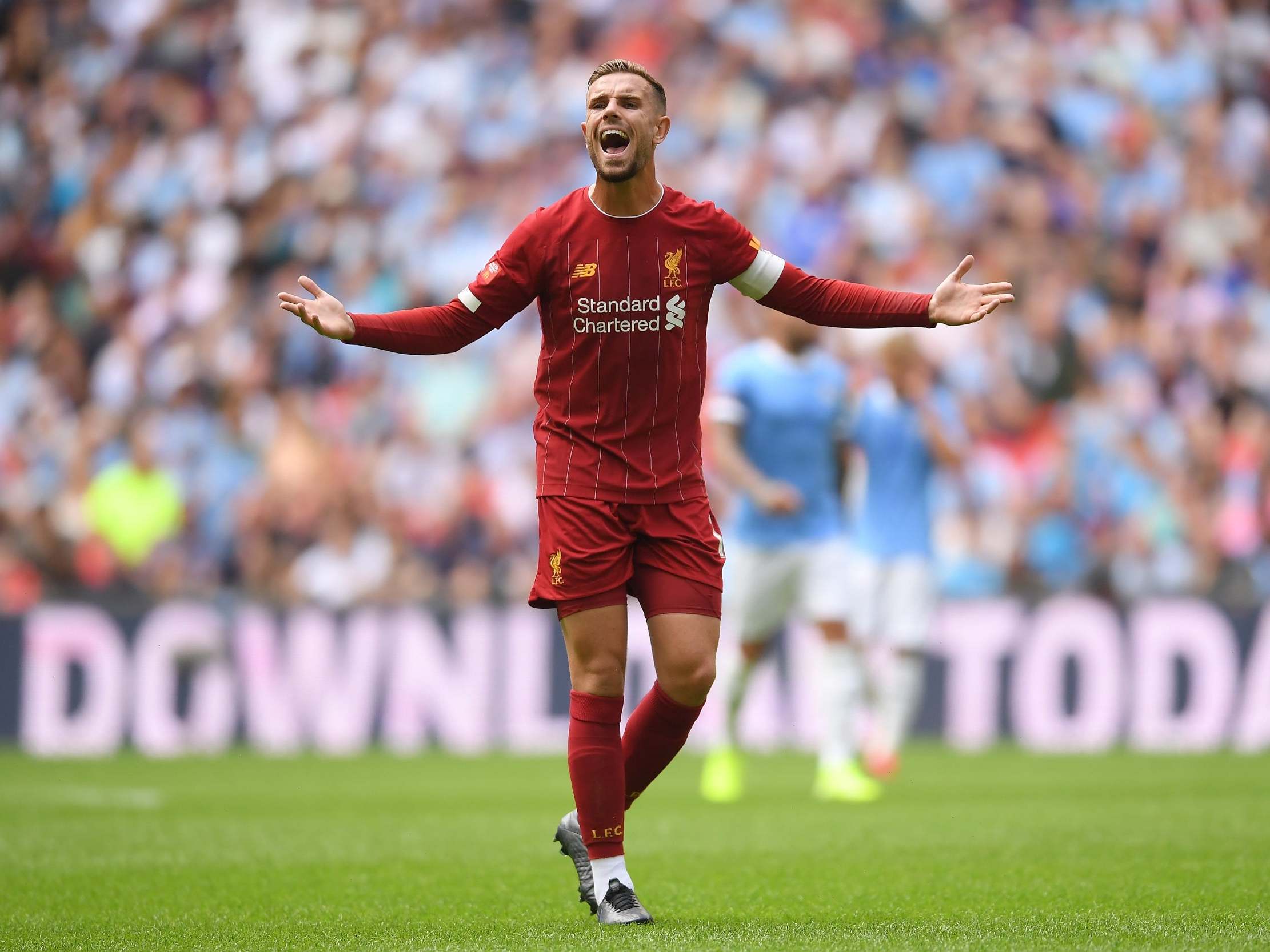 The Liverpool captain is looking at the positives in the defeat against Manchester City