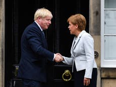 PM rejects Sturgeon’s call for second Scottish independence referendum