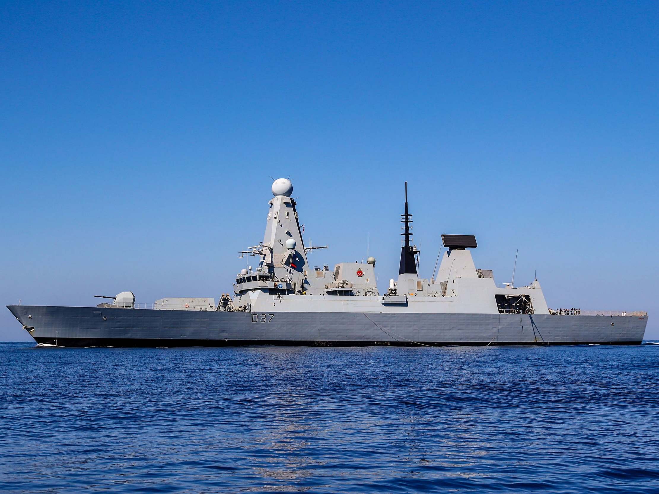 HMS Montrose escorts two ships in the Gulf amid Iran tensions
