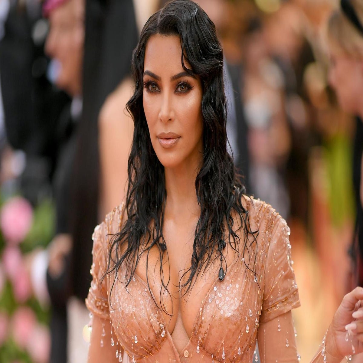 Close Pussy Tight Ups Wet Jennifer Lopez - Kim Kardashian describes anxiety over tight dress in new Met Gala video |  The Independent | The Independent