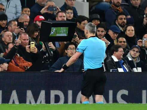 VAR is used in major competitions like the Champions League