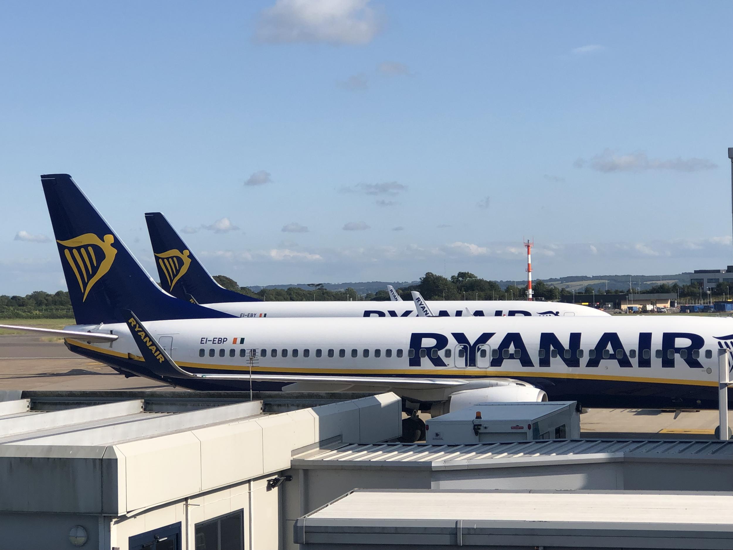 Ryanair has many flights to Spain from Seville