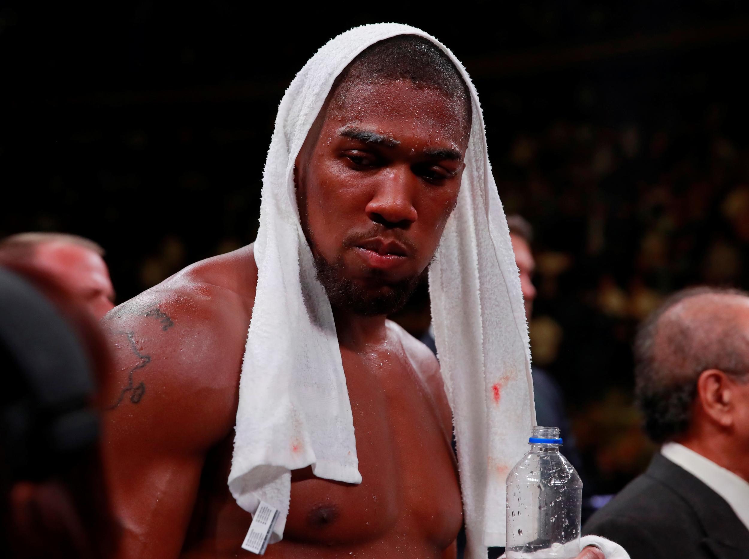 Anthony Joshua lost the first fight