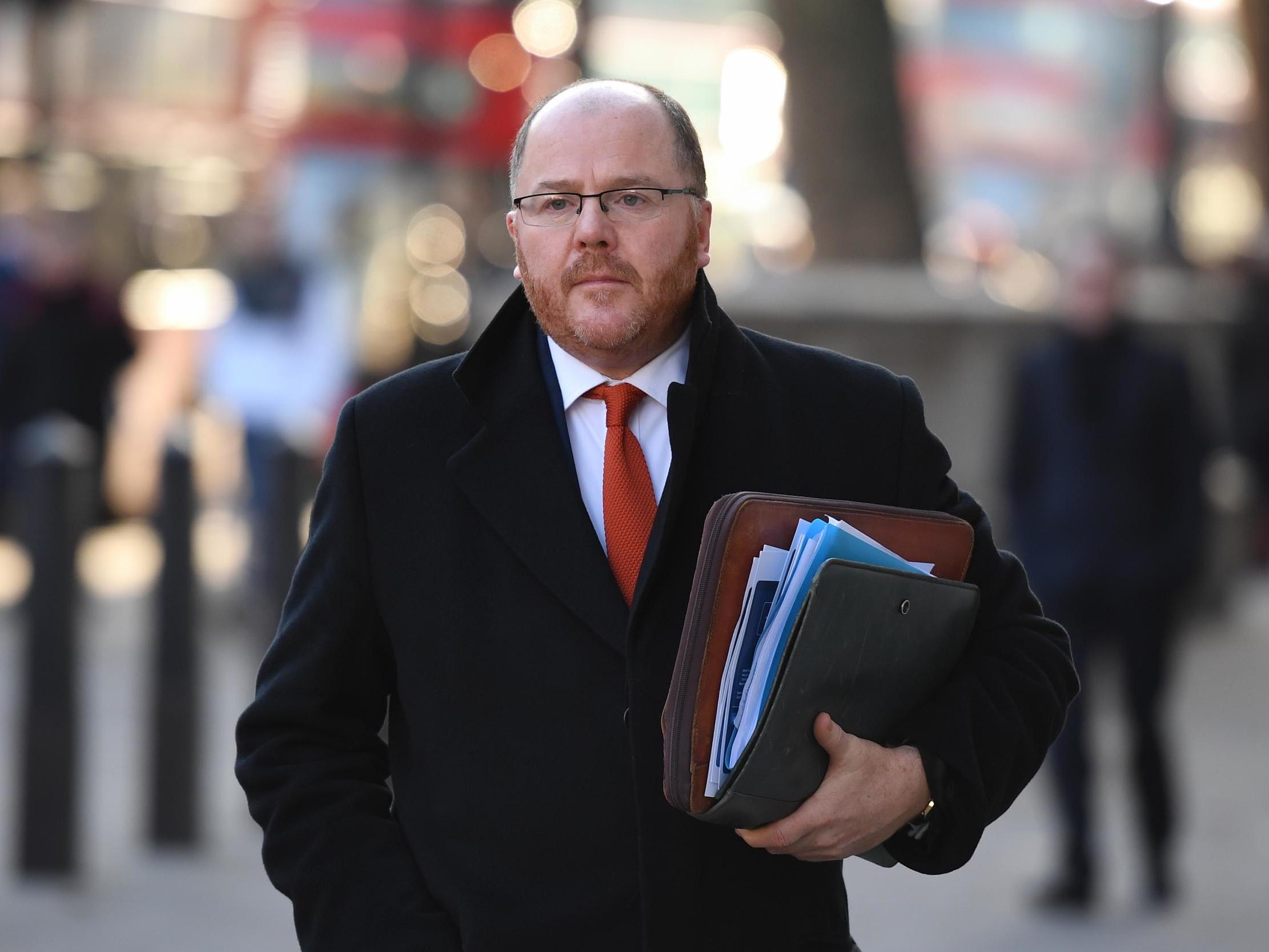 The transport minister missed his connecting train at Cambridge