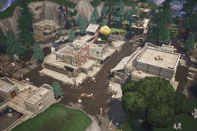 Neo Tilted has been transformed into a Wild West settlement called Tilted Town