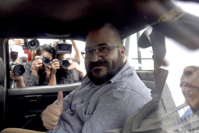 Javier Duarte, Ms Duarte's husband and former governor of Veracruz, is serving a nine-year sentence after pleading guilty to stealing billions from the state