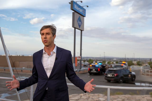 Beto O'Rourke says Donald Trump retweeting Jeffrey Epstein conspiracies to distract from terrorist attack in El Paso