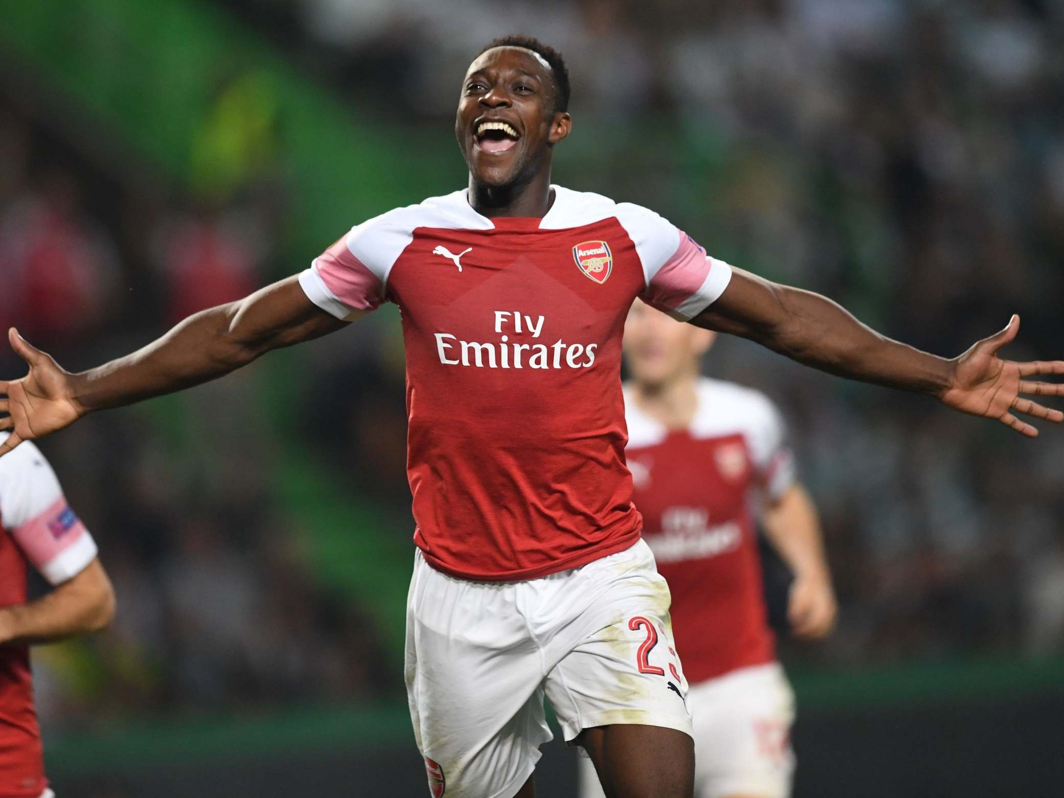 Danny Welbeck scored a goal every five Premier League games for Manchester United and for Arsenal (above); he doubled that rate on international duty