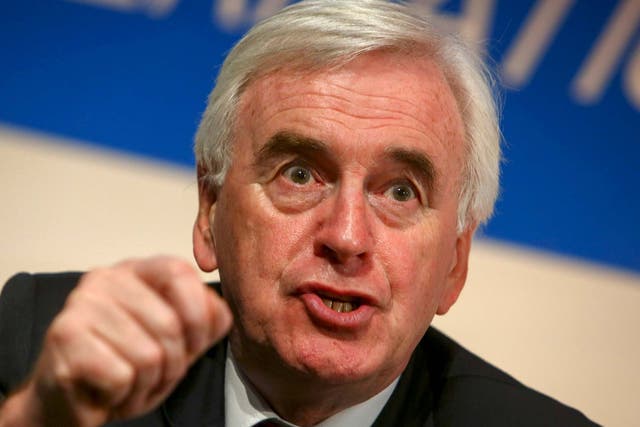 'What they [Amazon] have done is use every device not to pay their way,' Mr McDonnell said