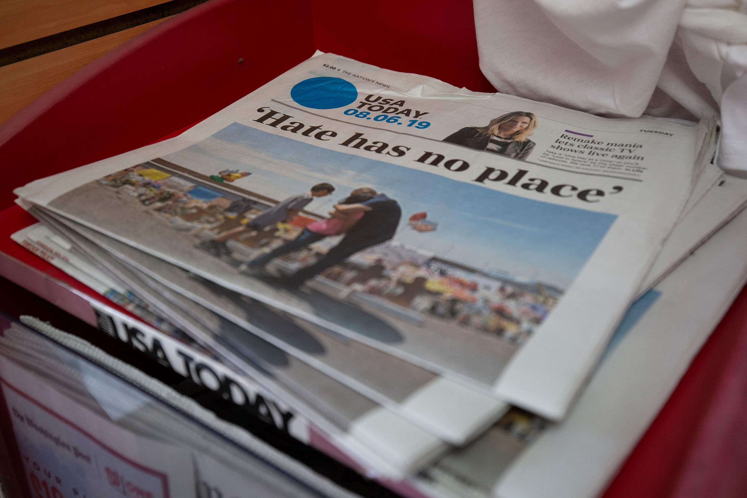 Police on scene at USA Today building in Virginia after reports of 'man with weapon'