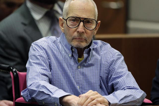 Robert Durst appears in the Airport Branch of the Los Angeles County Superior Court during a preliminary hearing on 21 December, 2016 in Los Angeles, California.
