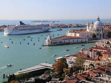 Venice to ban cruise ships from centre