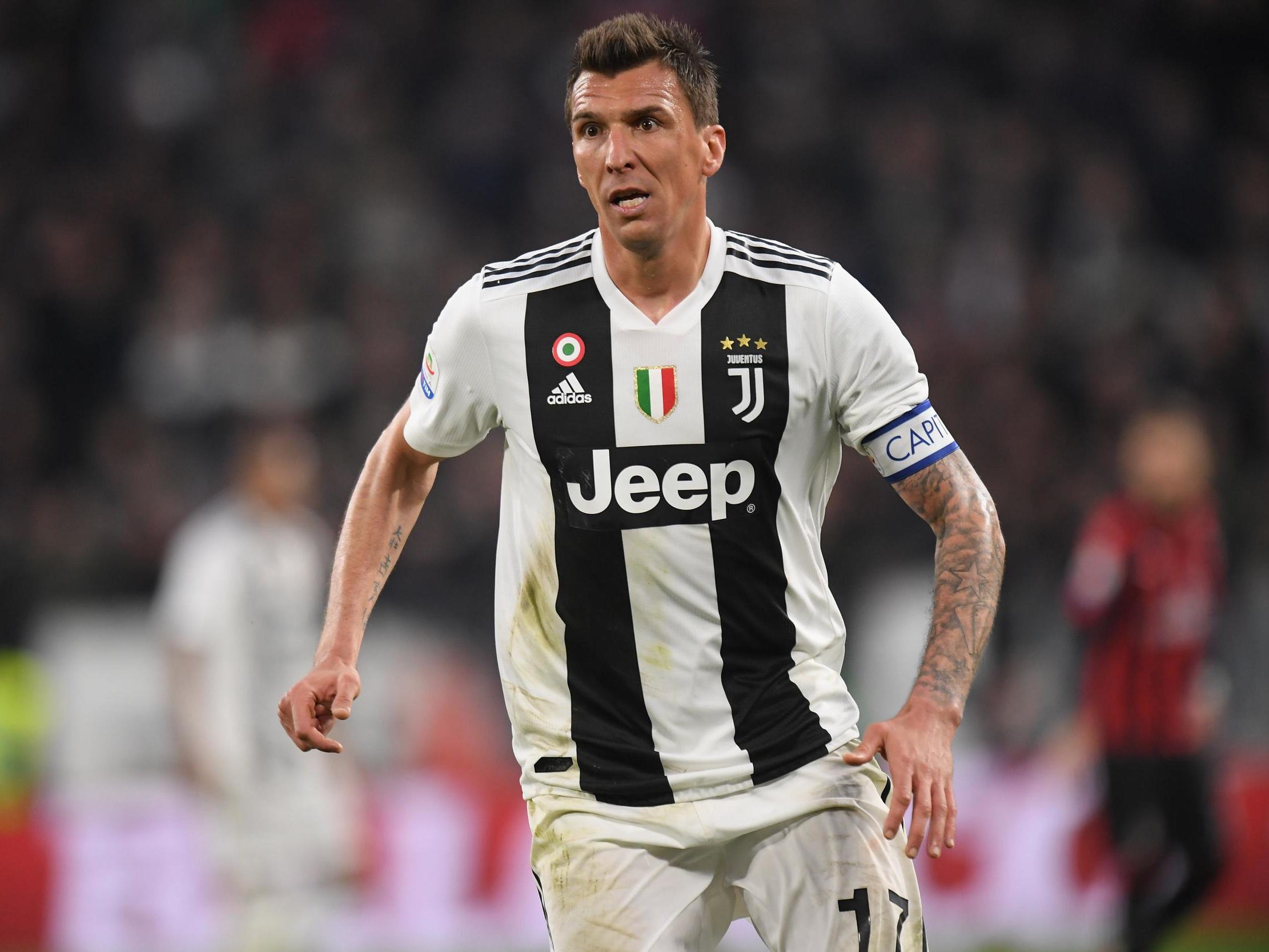 Juventus striker Mario Mandzukic